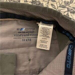 Vineyard Vines Olive On-The-Go Pants